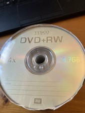 Tesco DVD+RW Discs Blank 24