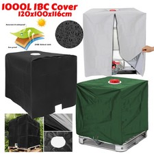 Heavy Duty Waterproof UV Protective Hood Cover f. Water Tank 1000L IBC Container