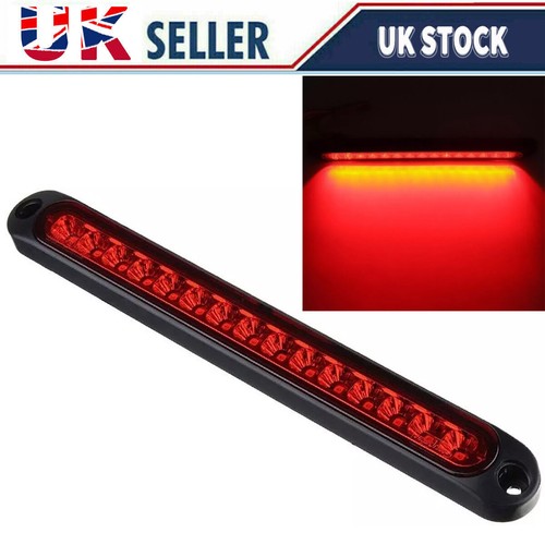 25cm 15led red stop - 25cm/10",