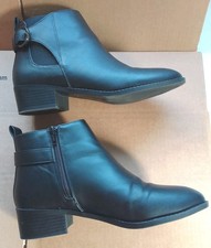 FAITH SIZE 7 BLACK FAUX