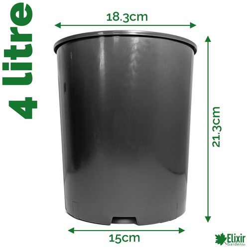Deep rose root pots 3 - deep,
