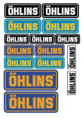 Sticker ohlins moto - fe,