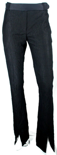Ann demeulemeester black crepe - demeulemeester,