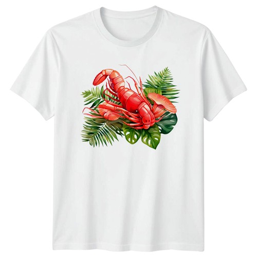 Red lobster marine life - red,