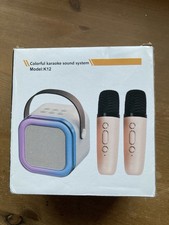 Karaoke Sound System Blue