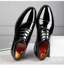 Men's Formal Lace Up Patent