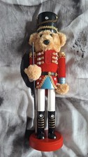 Bear Soldier Nutcracker Figure