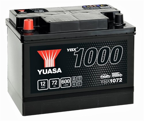 Yuasa car battery ybx1072 12v - car,