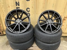 Black alloys tyres - alloys, &