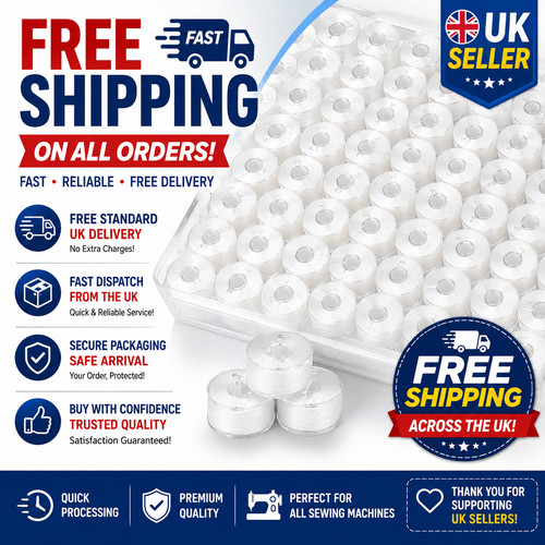 40pcs white bobbin thread - 40pcs,