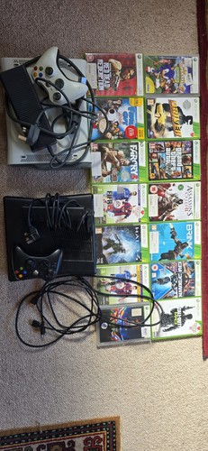 Microsoft xbox 360 black and - microsoft,