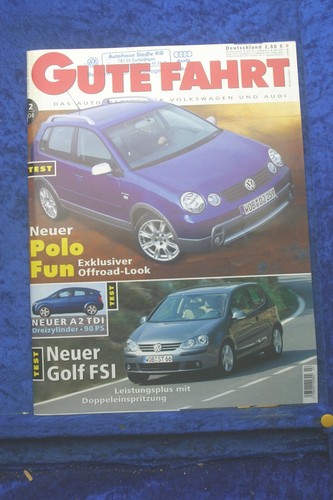 Safe journey audi a2 - 2/04, vw
