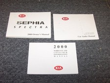 2000 Kia Spectra Sedan Owner