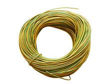 PVC Earth Sleeving Green Yellow 1mm 2mm 3mm 4mm 5mm 6mm 1m - 100m Lengths