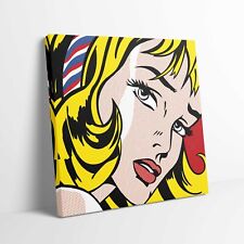 Roy Pop Art Girl with Hair