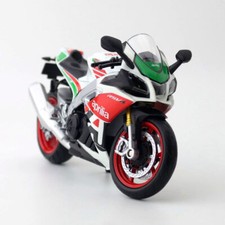1:12 Scale Aprilia RSV4 RR1000 Motorcycle Model Diecast Toy Motorcycle White
