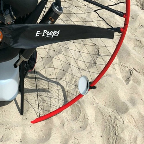 Fuel level mirror gauge frame - mirror,