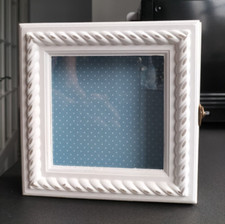 Vintage looking White Memory/Display Box
