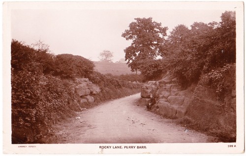 Birmingham postcard rocky - birmingham,