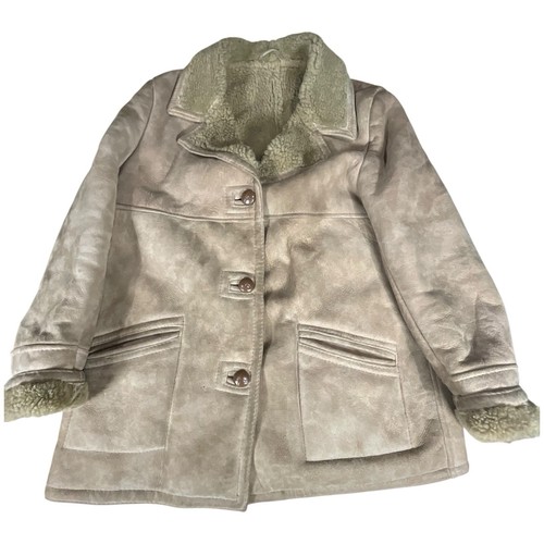 Vintage sheepskin jacket - sheepskin, 18