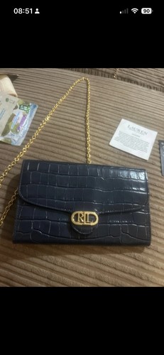 Navy ralph lauren cross body - ralph,