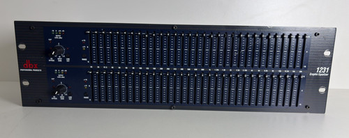Dbx 1231 graphic equalizer - dbx,