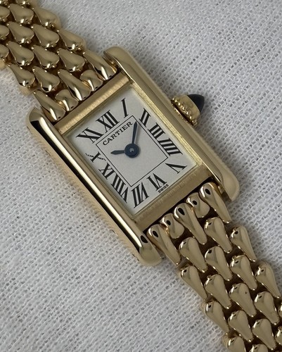 Cartier tank mini ladies watch - tank,