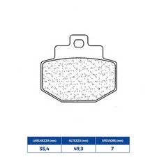 Piaggio SINTERED BRAKE PADS