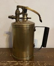 vintage brass manual pump