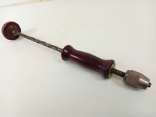 Vintage GOODELL PRATT ARCHEMEDIAN STYLE SPIRAL DRILL - 1895 PATENT