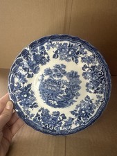 Vintage blue plate - vintage, by