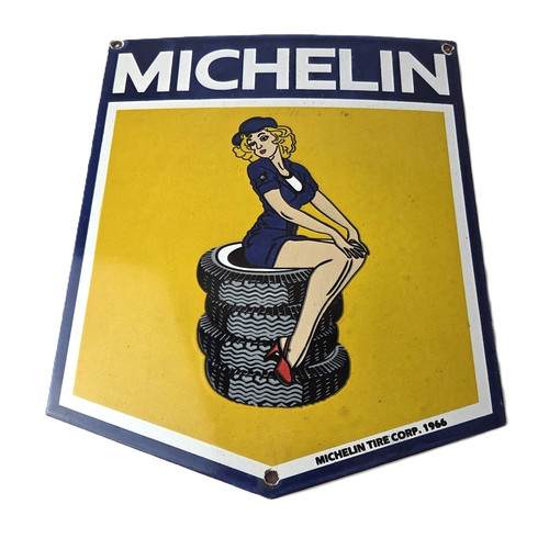 Vintage michelin tires - tires, sign