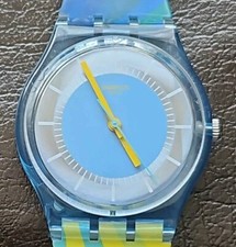 Cartolina Swatch watch for the Rio 2016 Summer Olympics 34mm