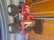 Tamiya custom RC truck - this is a large truck.