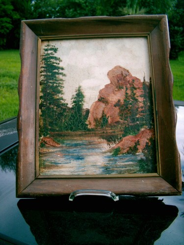 Harris signed oil - t.,
