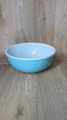 Vintage pyrex turquoise blue - vintage,
