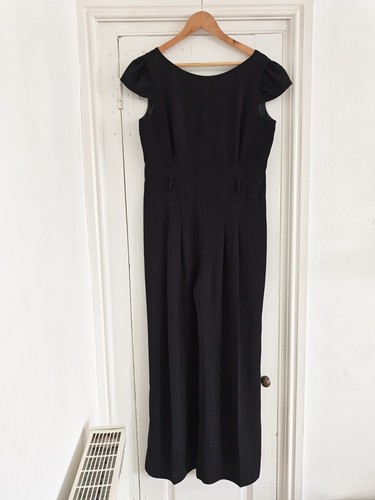 Laura ashley black jumpsuit - ashley,