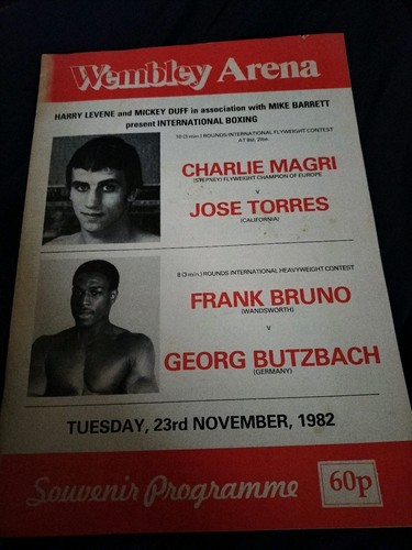 Boxing programme frank bruno - frank, v