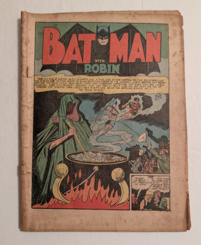 Batman feb 1942 coverless - batman, #9