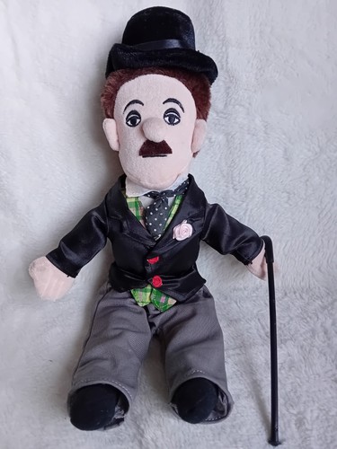 Charlie chaplin plush doll - charlie,