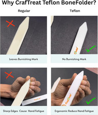Teflon Bone Folder Tool for