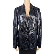 Nicole Farhi Womens Black Blue