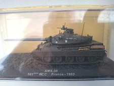 Deagostini 1:72 Scale AMX30 Tank  501 eme RCC FRANCE-1982