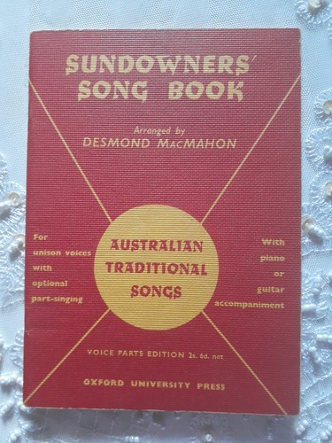 Sundowners song book 1963 - song,