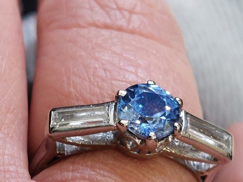 Ladies 18ct victorian - w/g,