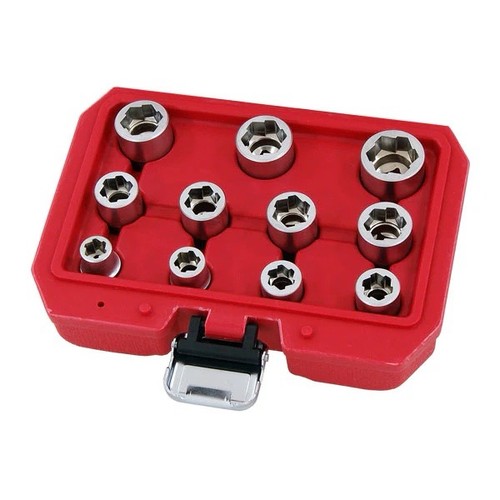 11pc stud socket damaged nut - 11pc,