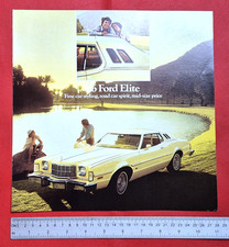 1975 ford elite sales - 1975-76,