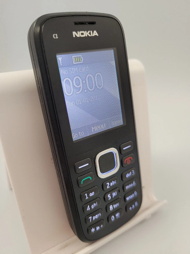 Nokia black ee button - nokia, c1-02