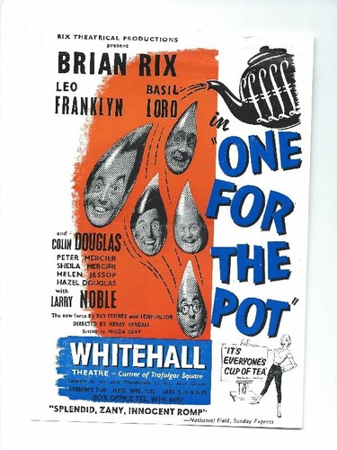 Brian rix one for the - ,