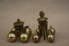 X 2 VINTAGE TORSION CLOCK PENDULUMS